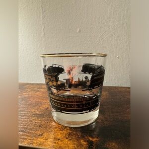 Vintage Pennsylvania Railroad Rocks Glass